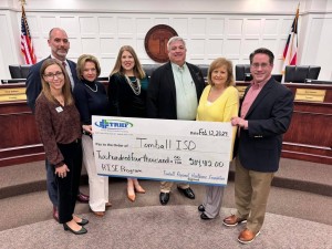 tomball regional health foundation tisd check presentation.02.12